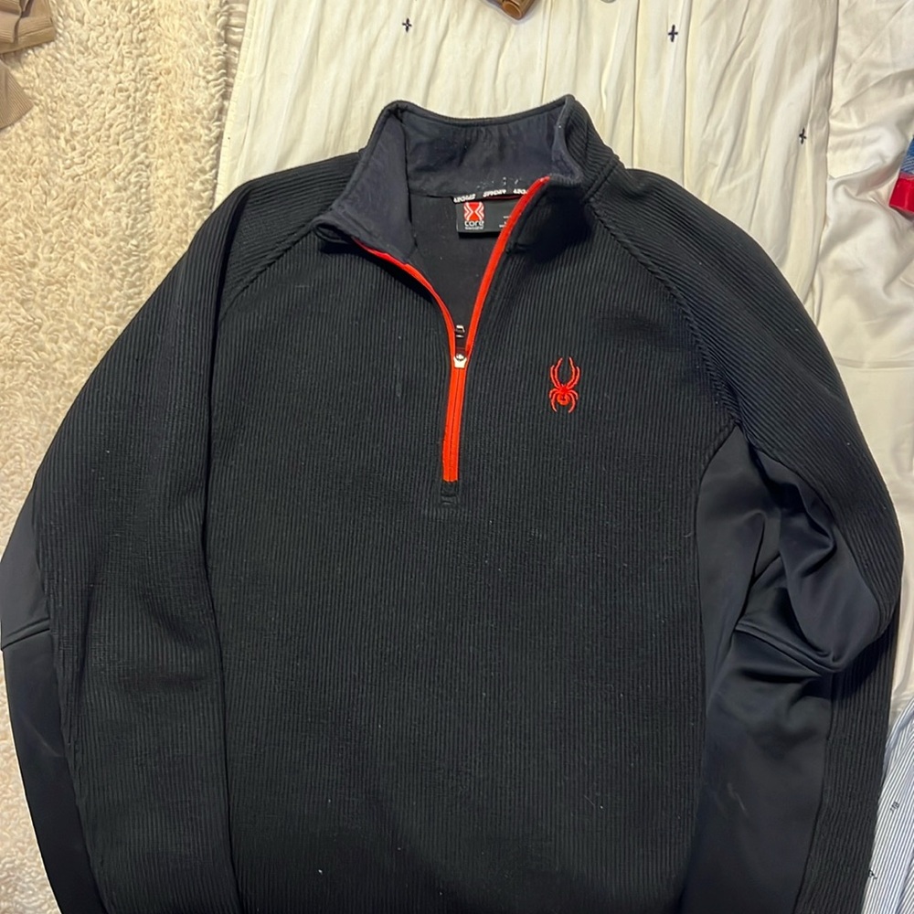 Spyder half zip.